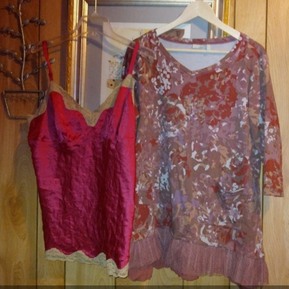 Logo Lori Goldstein lounge top#free cami - Picture 3 of 3